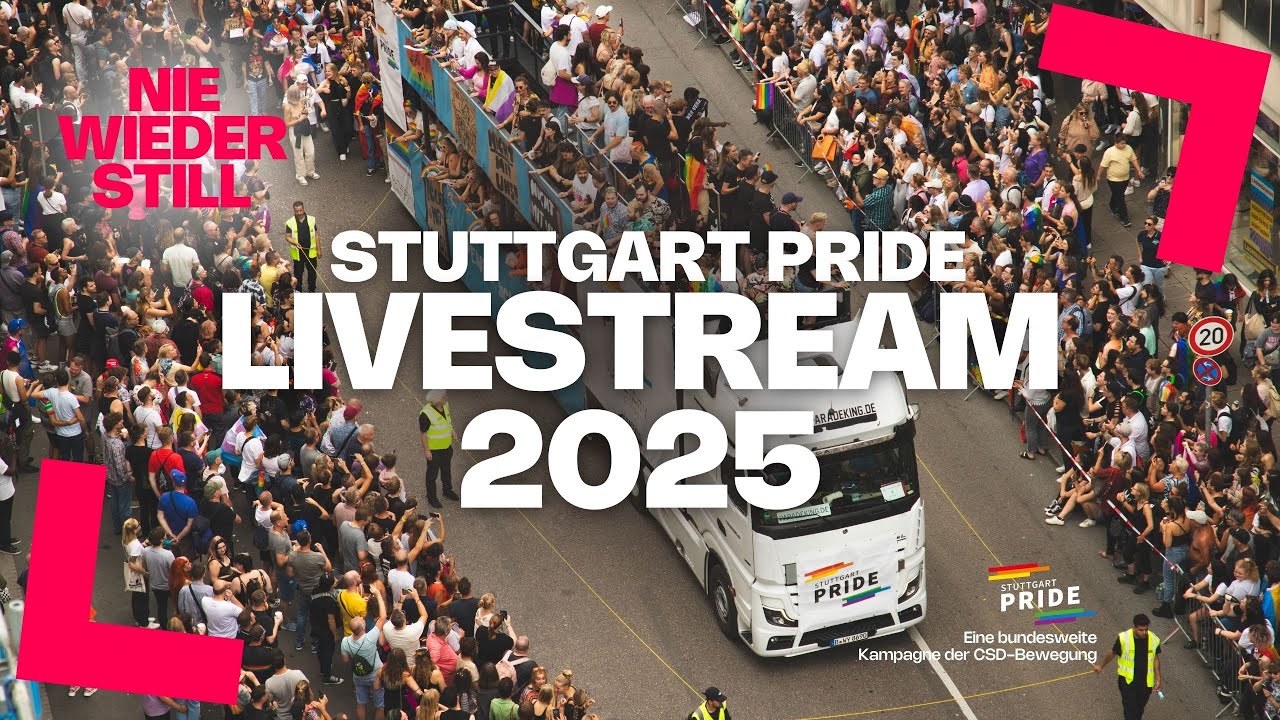 Stuttgart PRIDE 2025: Livestream