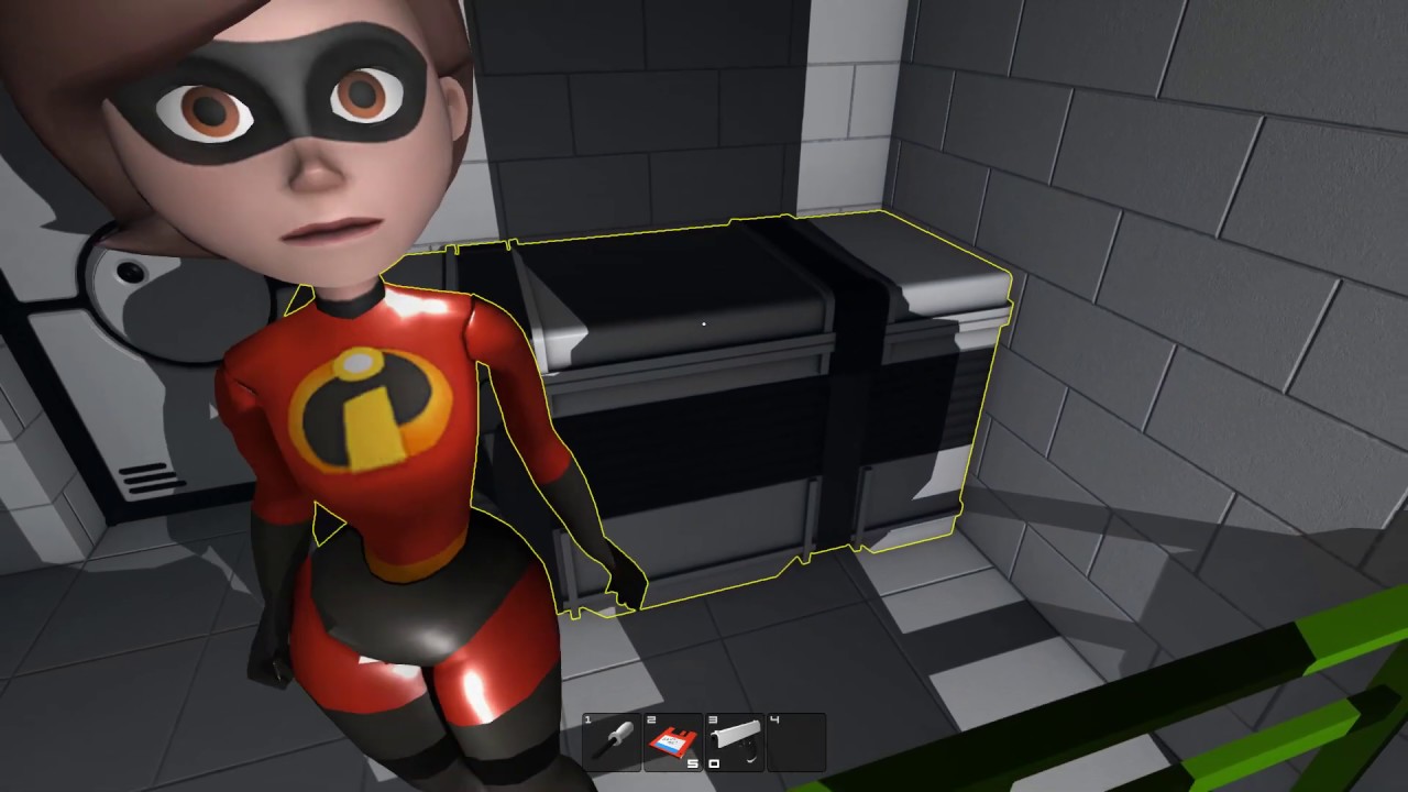 Let's Play - Elastigirl as Haydee, White Zone