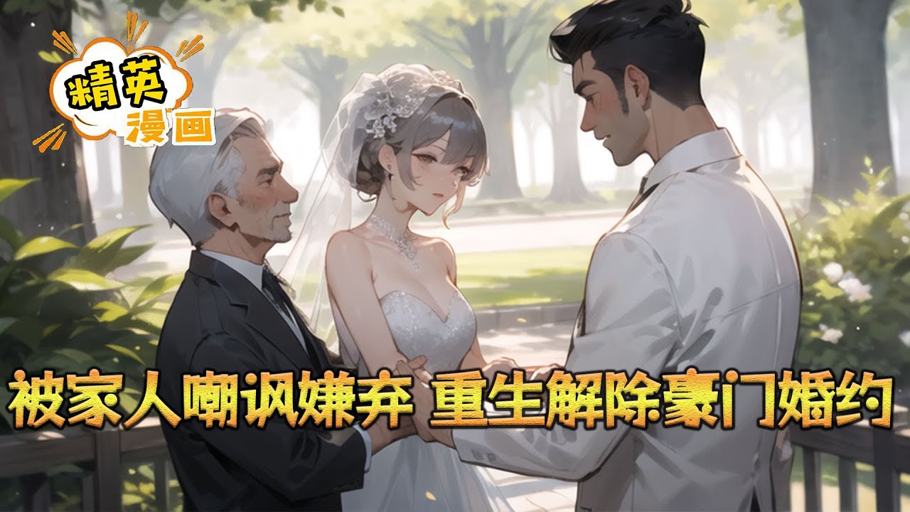 《被家人嘲讽嫌弃，重生解除豪门婚约》宁慕云重生了。 身为魔都豪门宁家的独子。 前世的他，三岁时遭到拐卖！ 自此进入孤儿院，孤苦伶仃地长大。 十六岁时被接回宁家#小说 #都市 #精英漫画