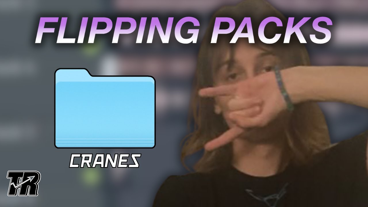 FLIPPING PACKS: CRANES MAKES BEAT USING ONLY CRANE SOUNDS