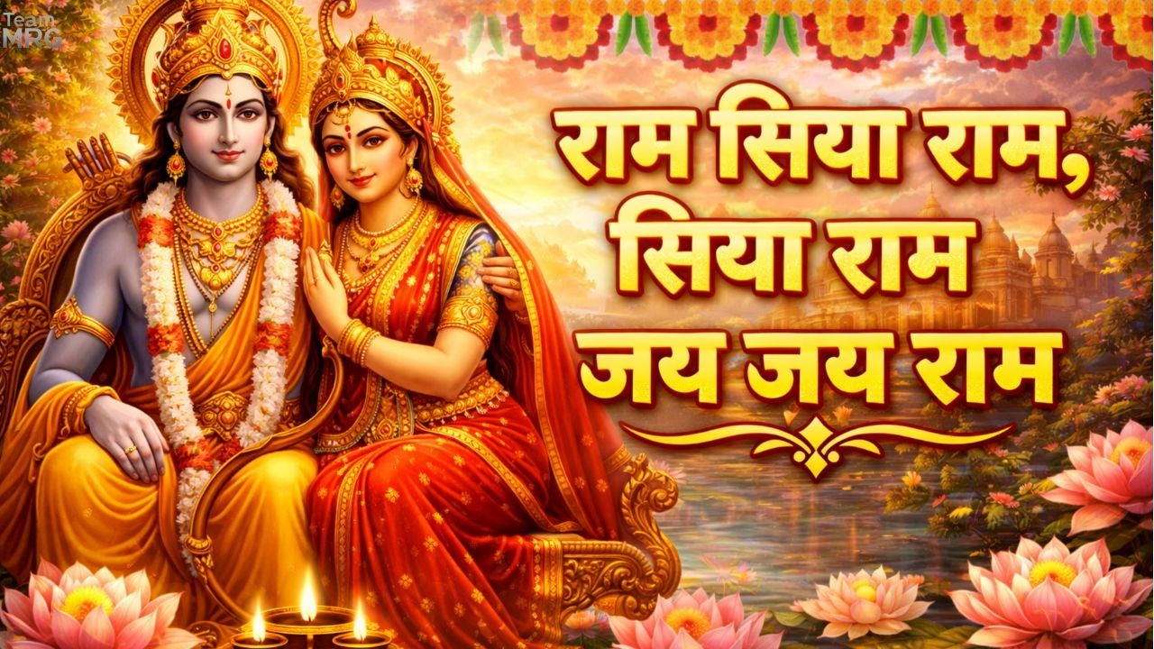 Ram Siya Ram Siya Ram Jai Jai Ram | राम सिया राम सिया राम जय जय राम | राम नाम धुन | Bhajan Marg