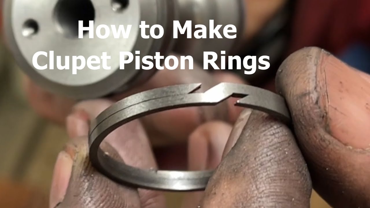 How to Make Clupet Piston Rings at Peter's Railway