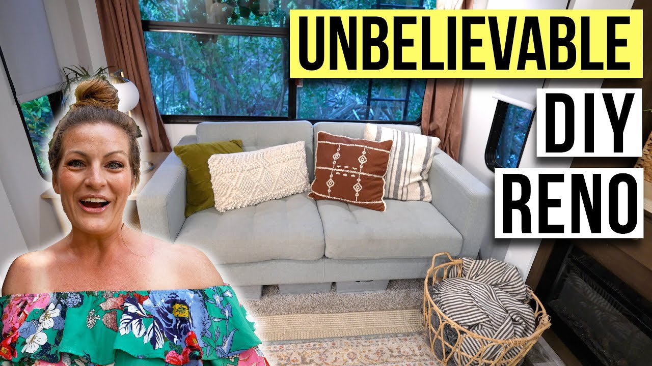 How to Make your RV Feel Like a Home // LARGE FAMILY RV TOUR