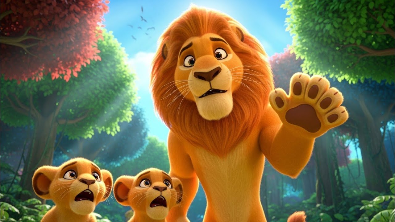 Lion King Teaches Good Habits | Learning Good Habits | Moral Jungle Story for Kids