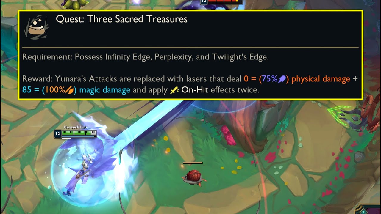 Laser Attacks - New Yunara Easter Egg in Arena!
