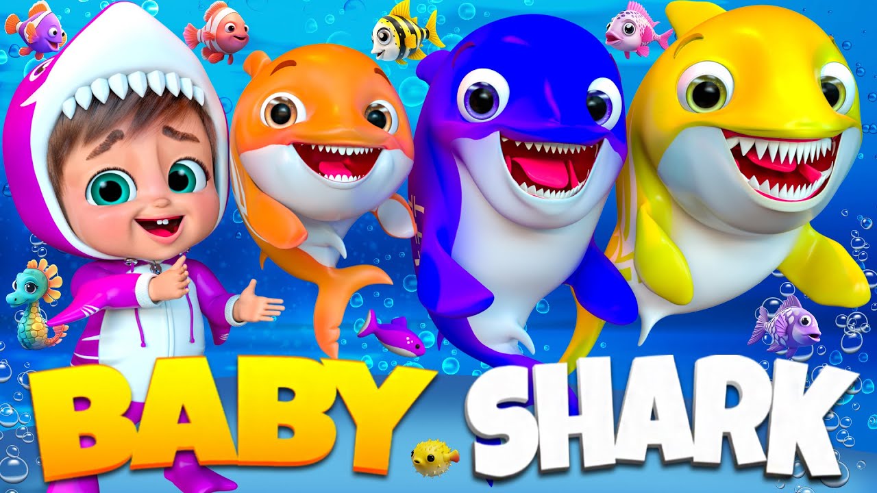 Doo Doo Baby Shark Playtime - Nursery Rhymes & Kids Songs  #kidsongs   #nurseryrhymes #shortvideo