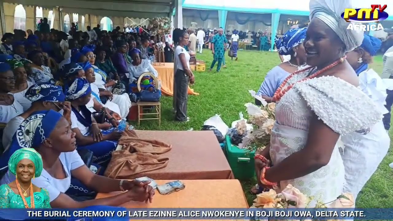 2.Reception for the Burial Ceremony of Late Ezinne Alice Ijeamaka Nwokenye in Agbor, Delta.
