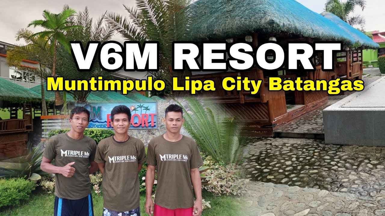 V6M RESORT : Silipin natin ang magandang landscape sa resort ( Muntimpulo Lipa City Batangas)