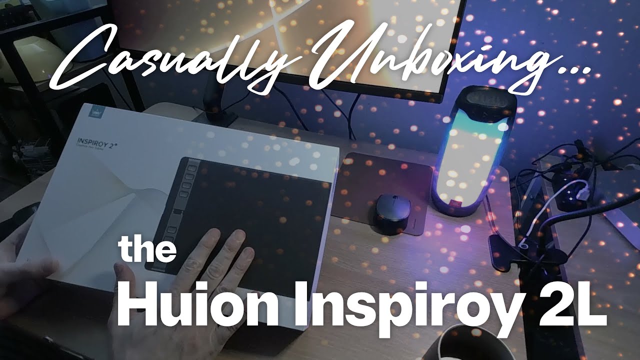Huion Inspiroy 2 L — распаковка и первые впечатления (не обзор!)