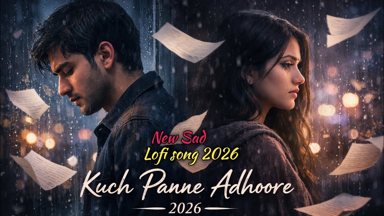 Kuch Panne Adhoore – 2026 | Sad Lofi Song | Heart Touching Love Story | New Hindi Song