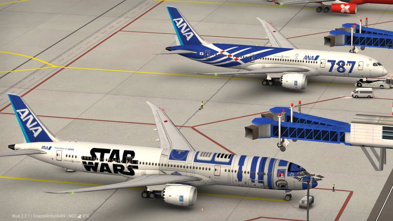 Special Arrivals (Event) at Nagoya Airport | World of Airports | Gameplay