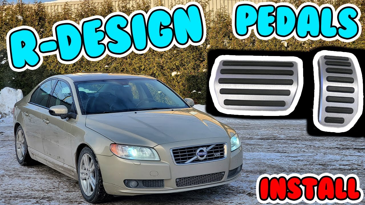 VOLVO R-DESIGN PEDALS Install! Refining the S80 V8's Interior even more!