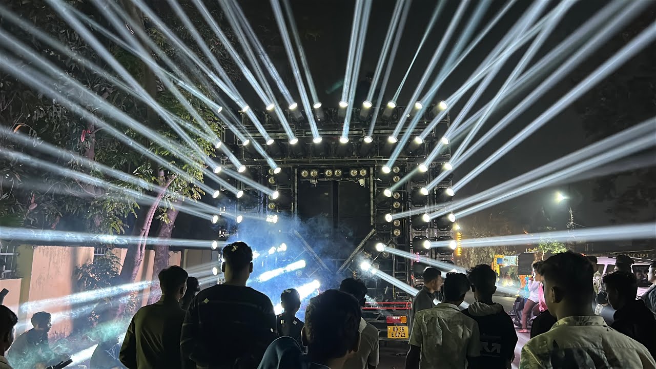 DJ ROYAL WAVE  NIGHT MARRIAGE PROGRAM SOUND AND LIGHT TESTING AT -BALANDA 