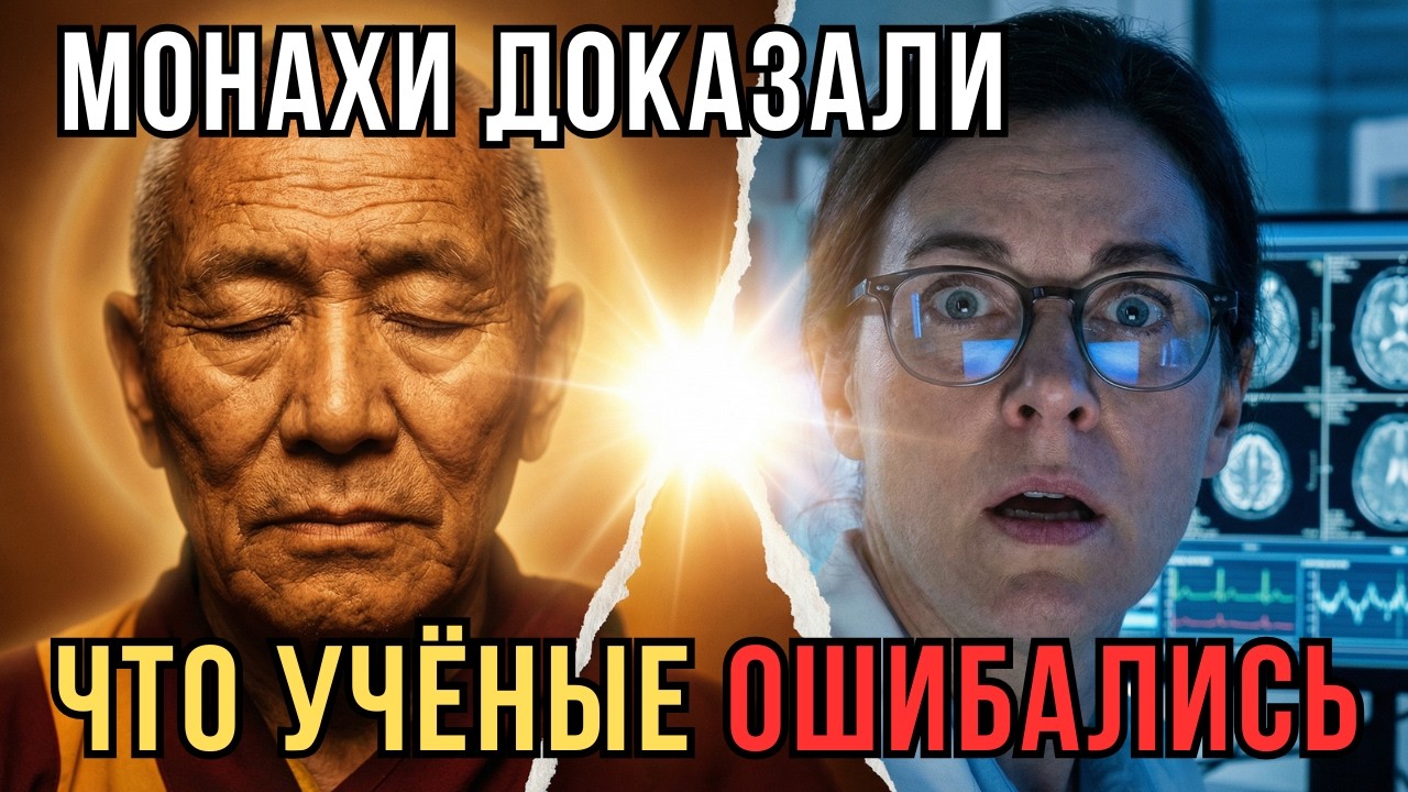 Далай-лама против учёных: ЭКСПЕРИМЕНТ шокировал всех | сознание и медитация исследование