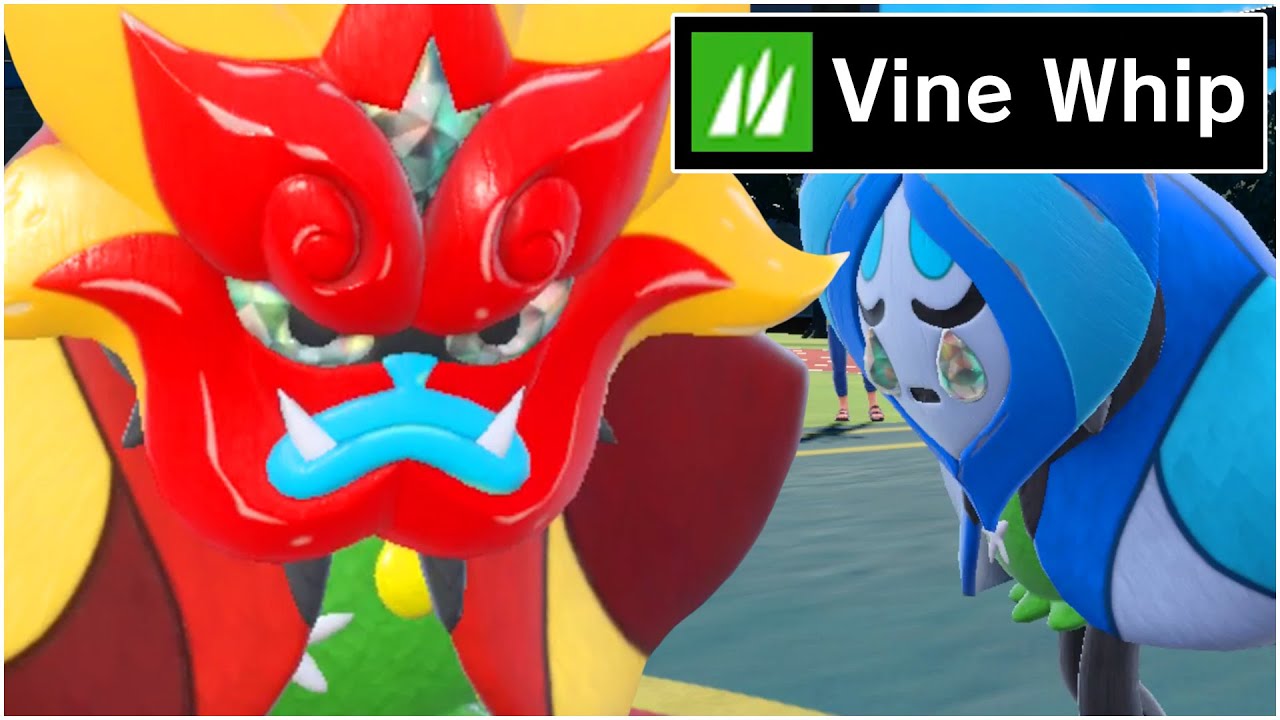 ★~EPIC OGERPON SWEEP~★ Hearthflame Mask VINE WHIP Troll Moveset - Pokemon Scarlet Violet