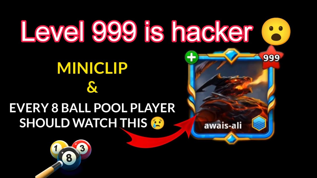 Reality Of Level 999 In 8 Ball Pool 😢 | End of 8 Ball Pool Game ??💔
