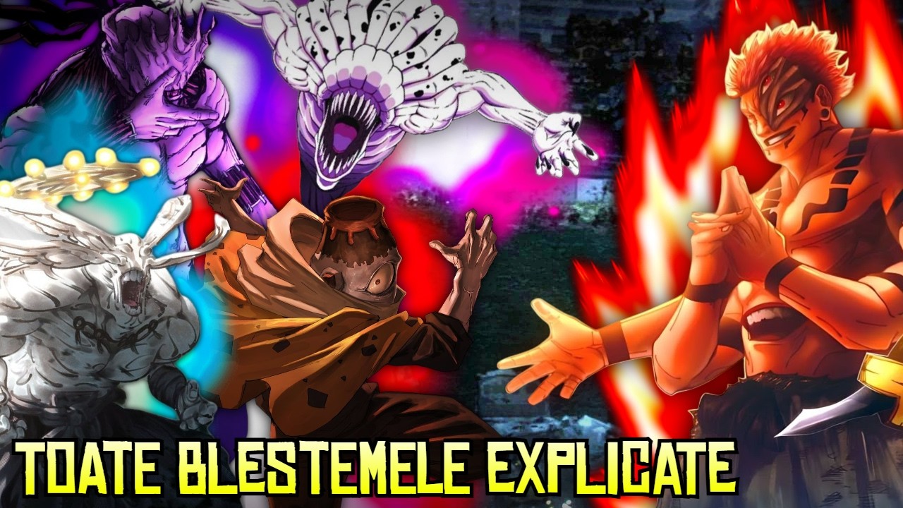 Toate blestemele din Jujutsu Kaisen explicate în 15 minute !