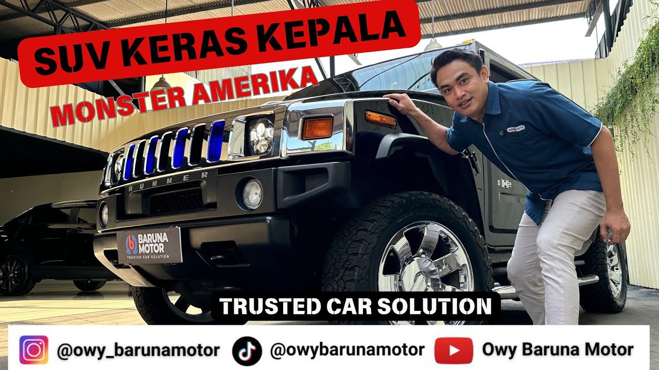 SUV MONSTER : HUMMER H2 V8 6.2 2009 | BARUNA MOTOR