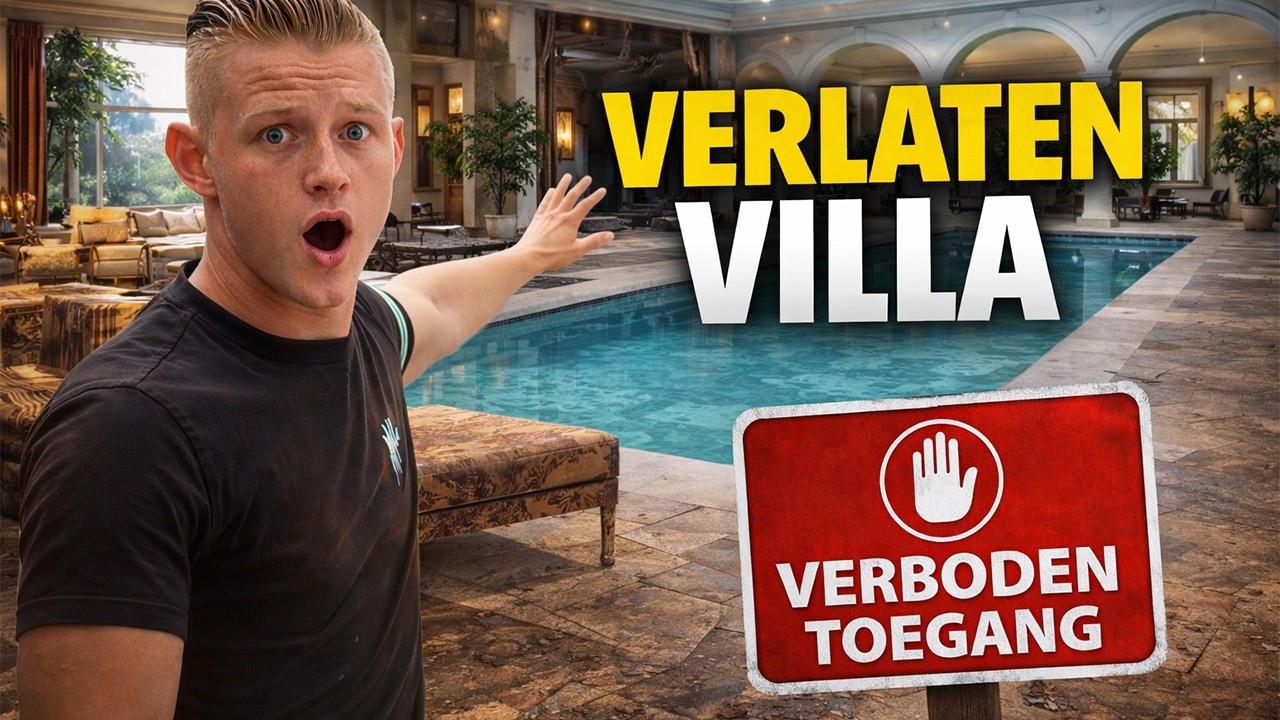 MILJOENEN ACHTERGELATEN IN DEZE VERLATEN VILLA...