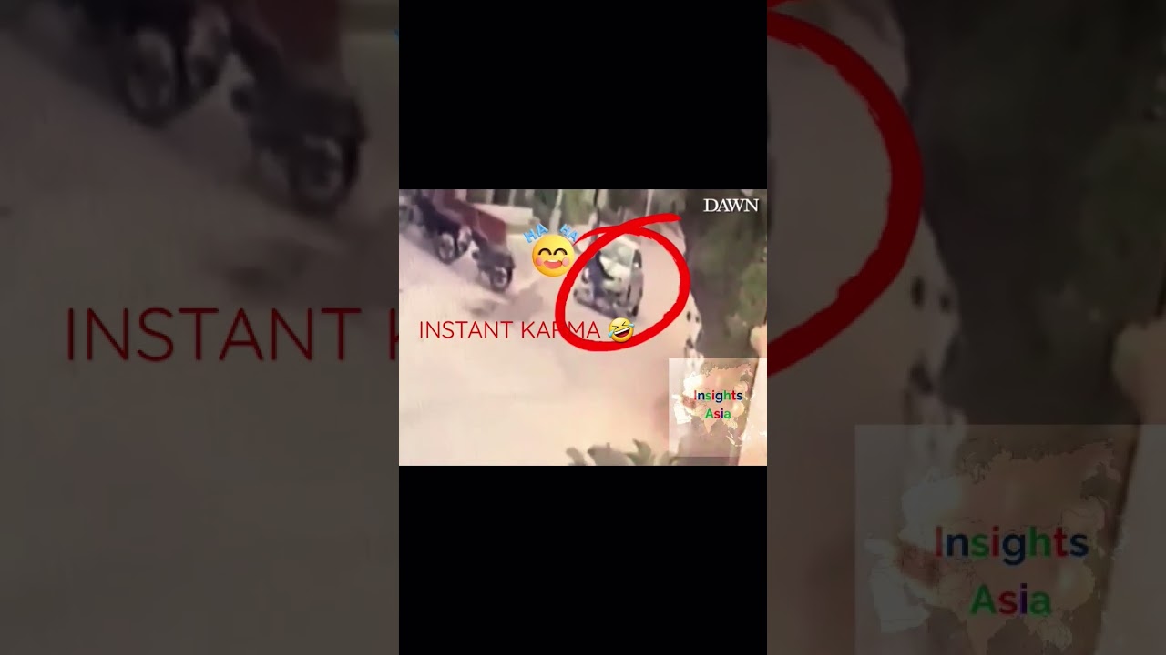 Karachi Robbery Snatching Fail || Instant karma || #shorts #karachi #karma