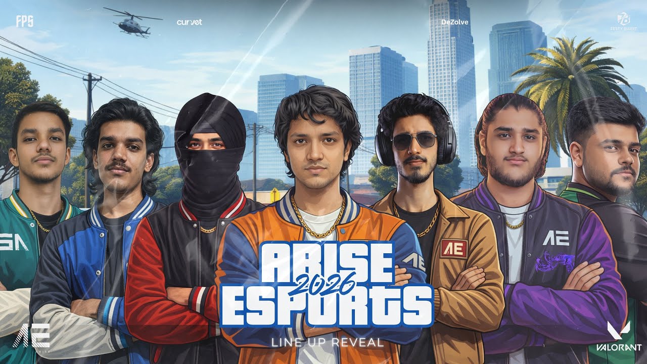 ARISE ESPORTS TEAM REVEAL
