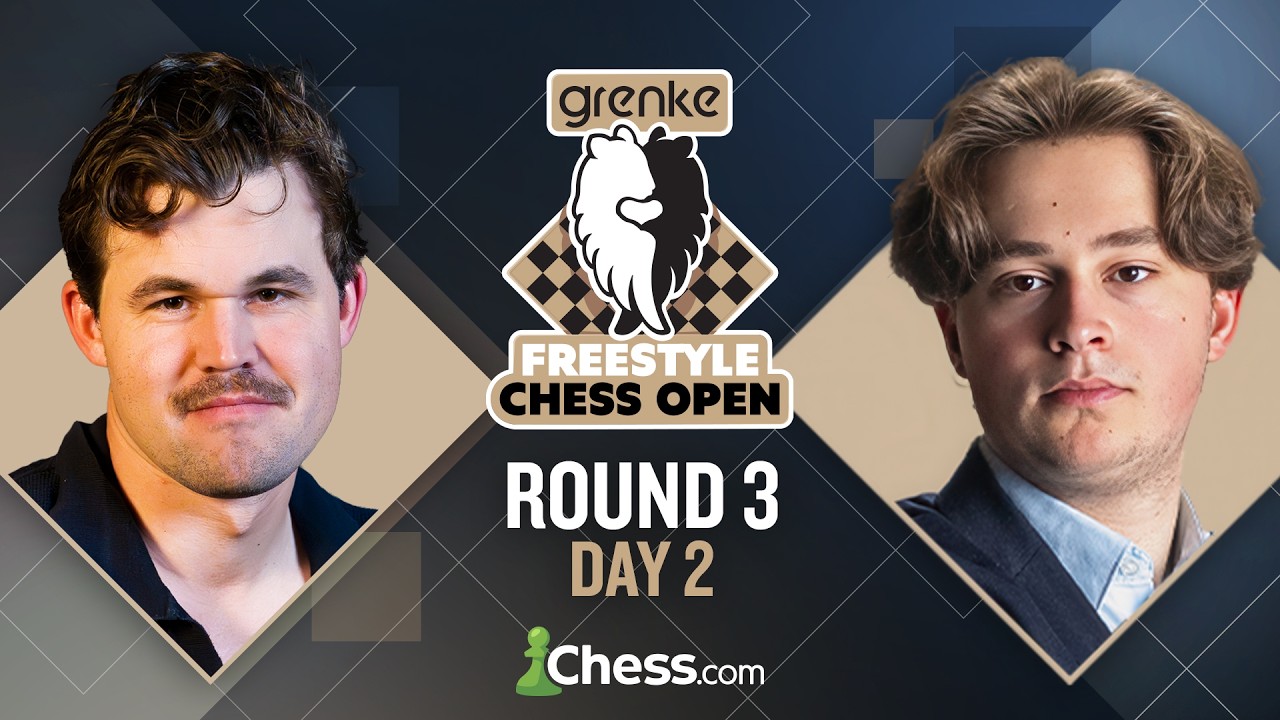 Grenke Freestyle Chess Open 2026: Will Vincent, Ian & MVL Keep Up The Winning Streak? Rd 3
