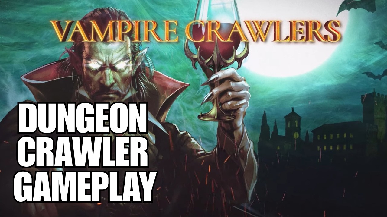 Vampire Crawlers: Fast Wildcard from Vampire Survivors - 12 minutes of Gameplay
