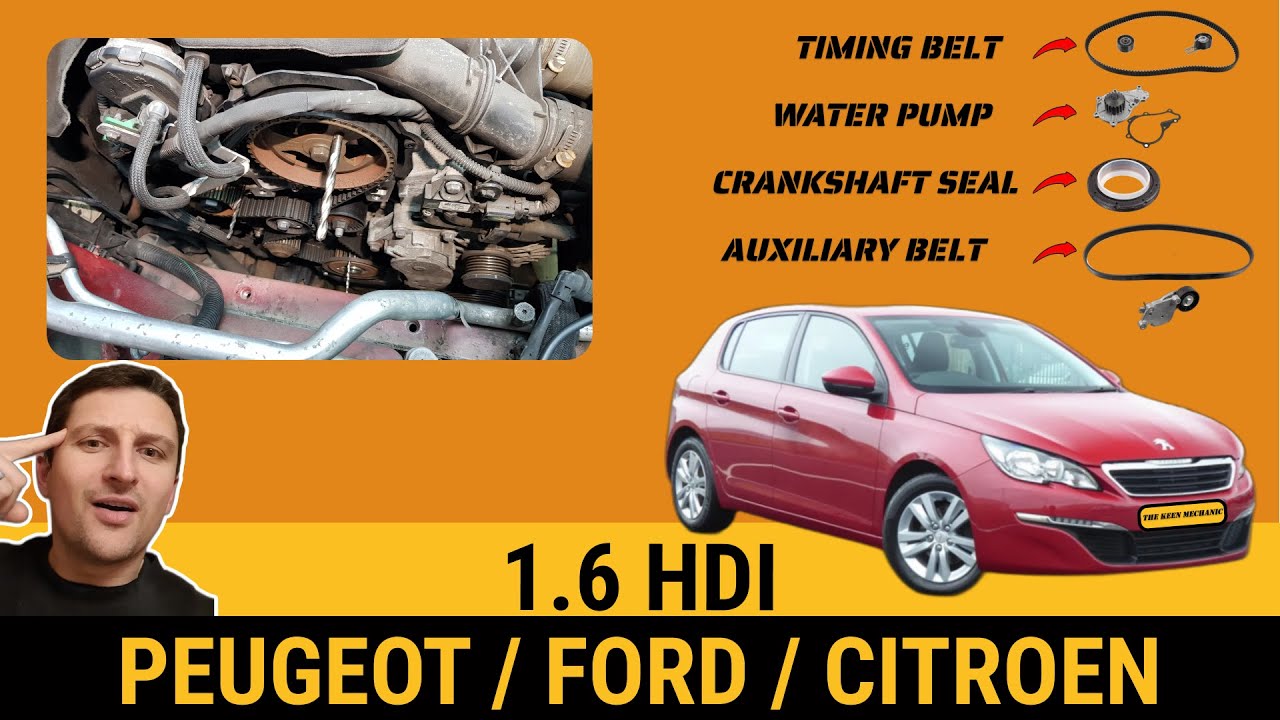 Peugeot 308 Timing Belt Replacement - How To Do It & Why You Should!
