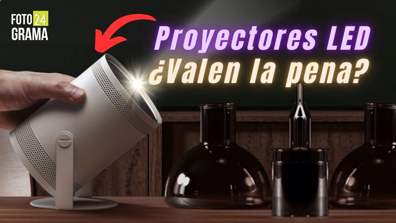 ¿Valen la pena los PROYECTORES LED? | Fotograma 24 con David Arce