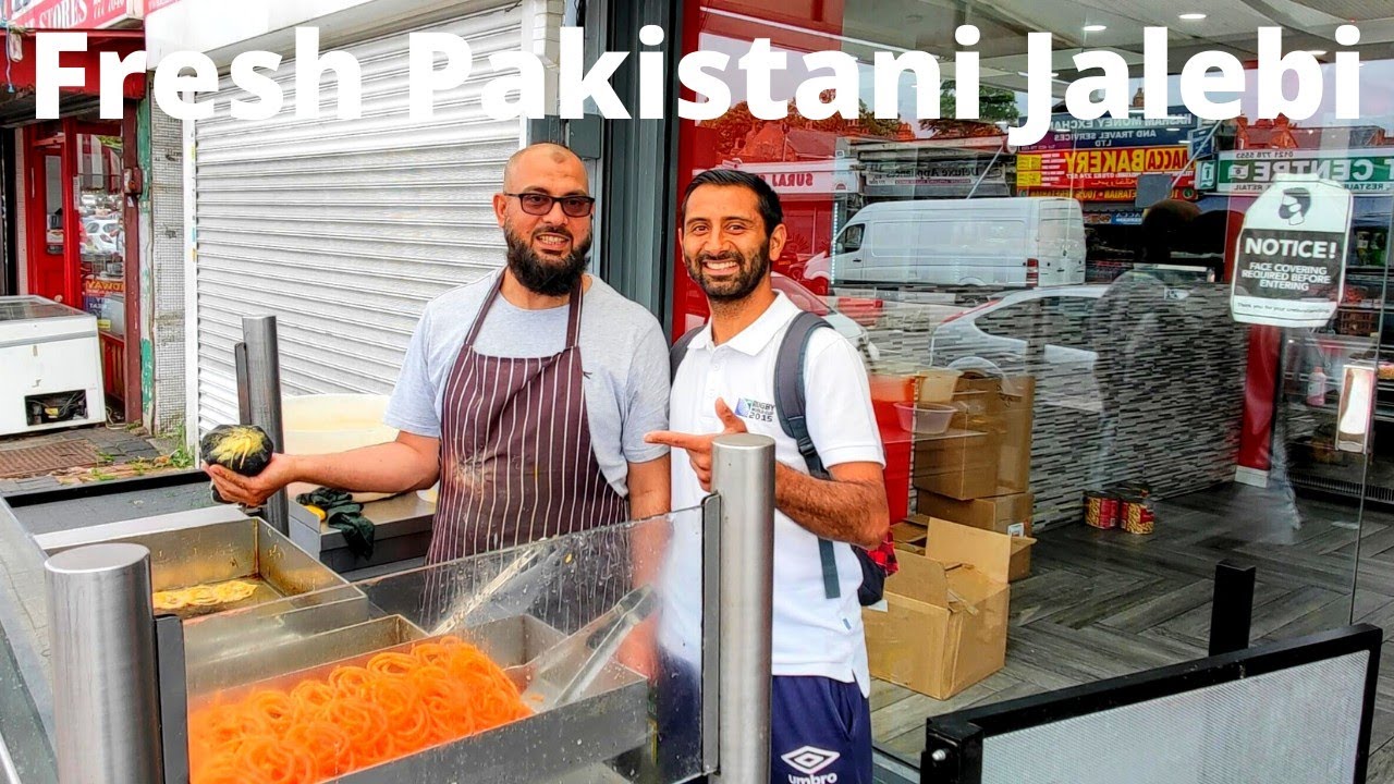 FRESH PAKISTANI Jalebi's | PAKISTANI STREET FOOD Birmingham