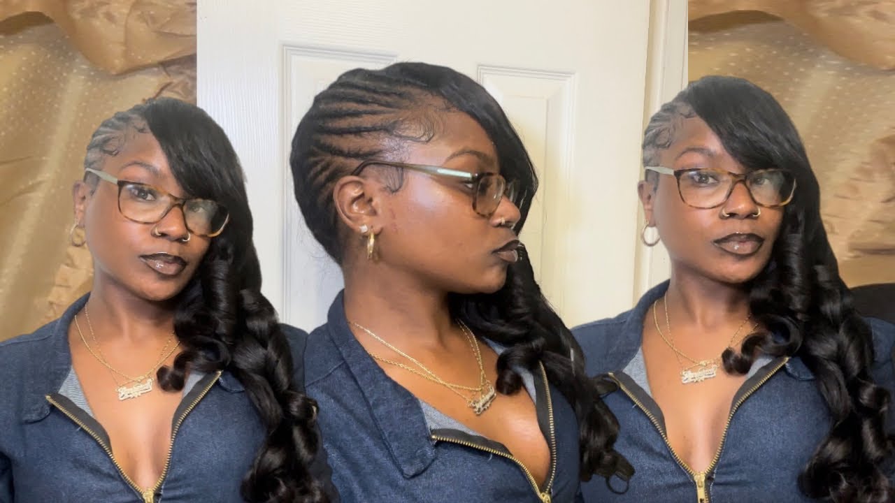 DIY &ldquo;Cassie Inspired&rdquo; braids with a sewin no leave out 