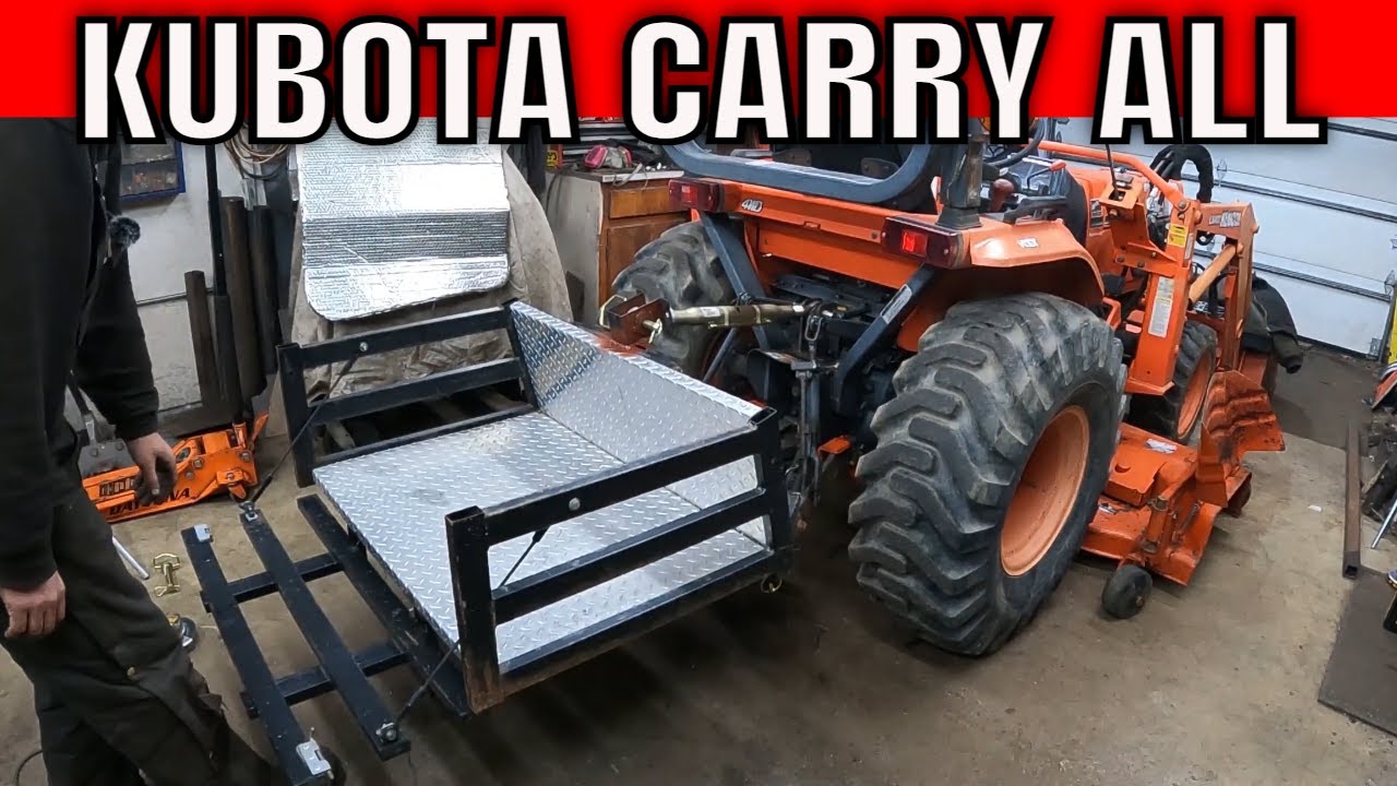 Универсальная 3-точечная навеска Kubota B Series Custom