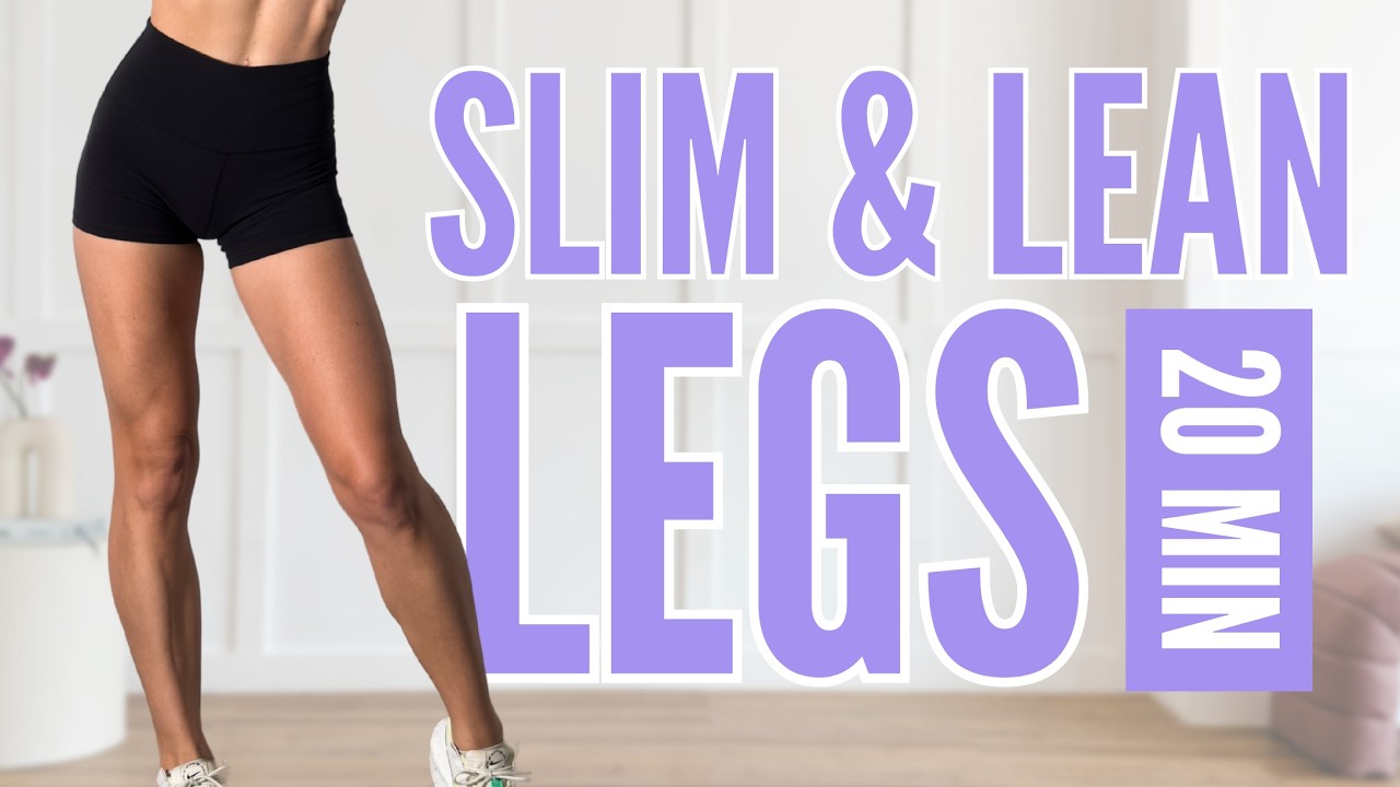 20 min Slim & Lean Leg Workout // Fat Burn Lower Body & Thighs HIIT