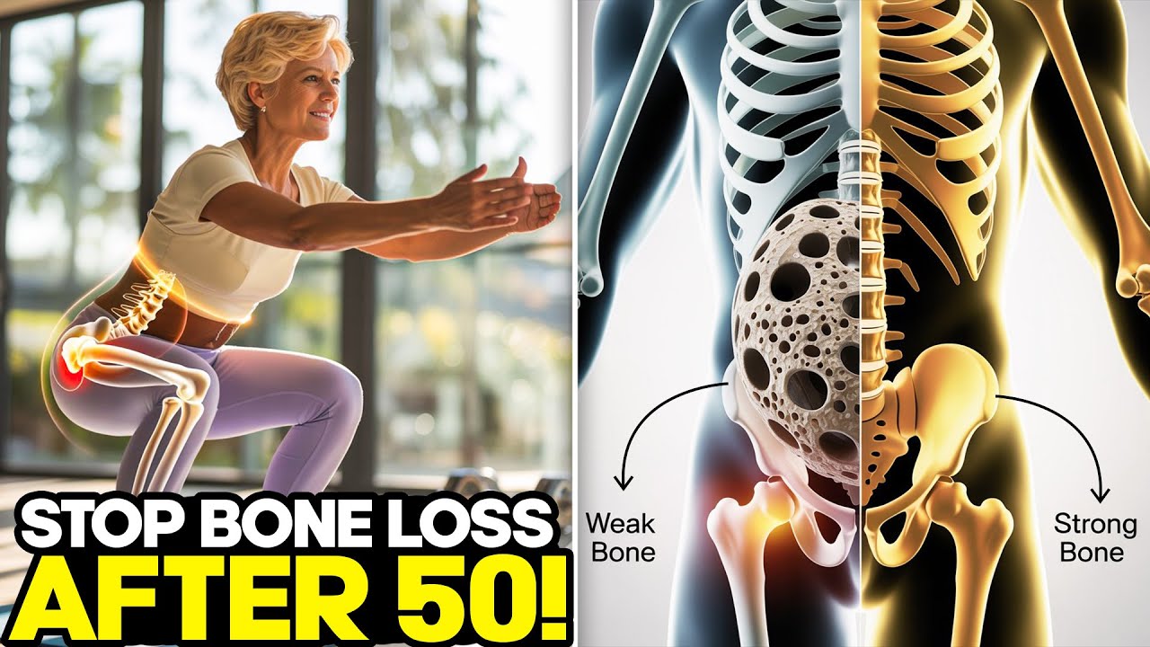 Over 50? Do These 5 Exercises to Build Bone Density!