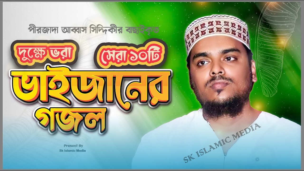বাছাইকরা ১০টি গজল |ভাইজানের নতুন গজল|আব্বাস সিদ্দিকী গজল|Abbas Siddiqui Gojol|Bhaijaan New Gojol Mp3