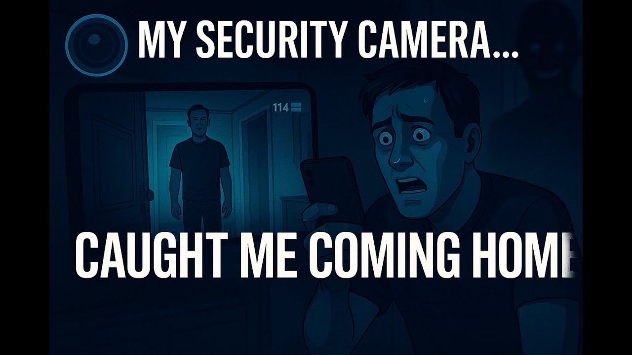 My Security Camera Captured Me Coming Home — But I Was Already Inside...
