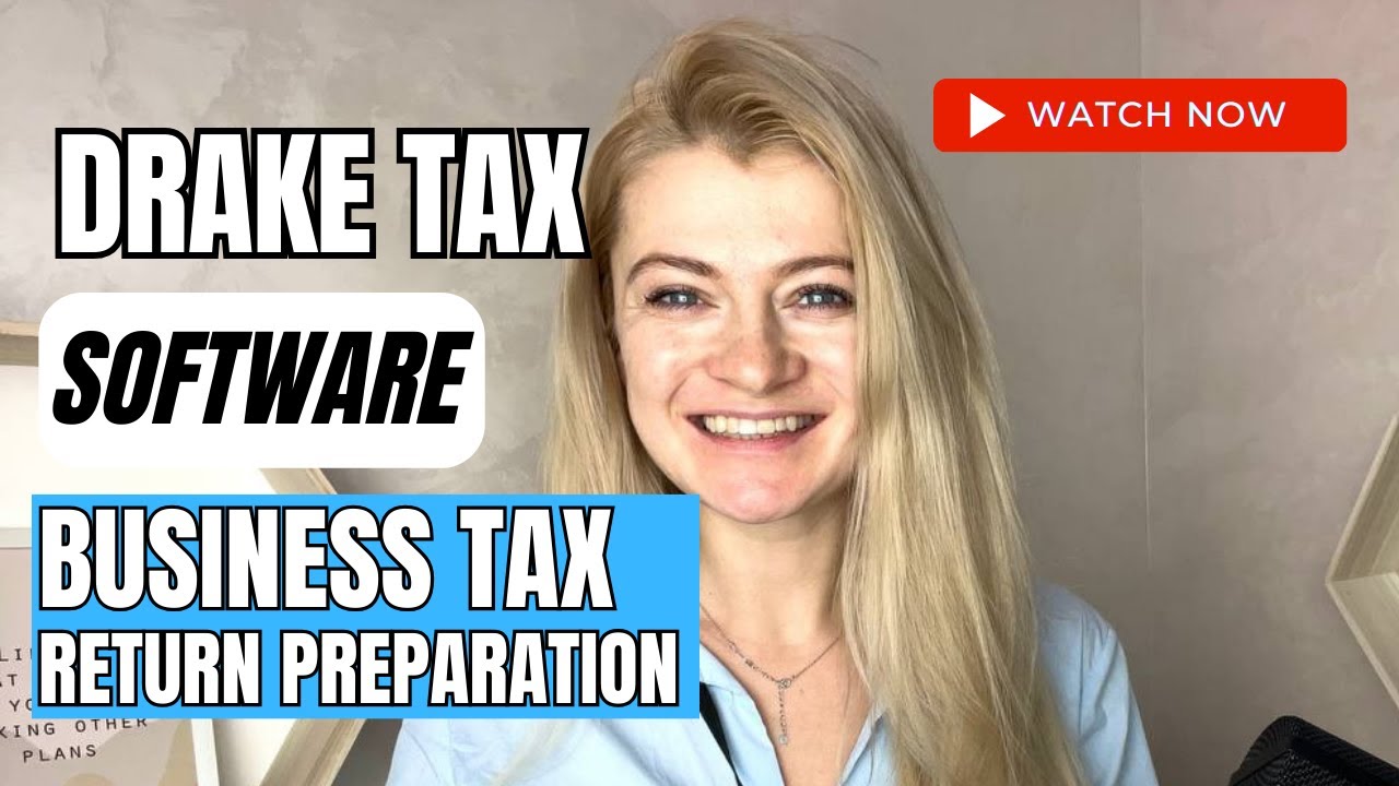 Drake Tax Software Training - How to Prepare Business Tax Return Partnership 1065 in Drake  [2023]
