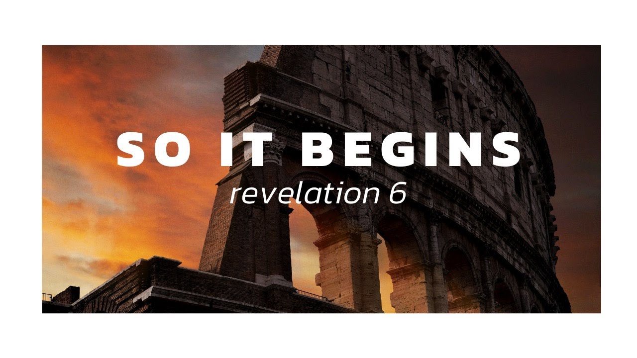 So It Begins // Pastor Tom Hughes