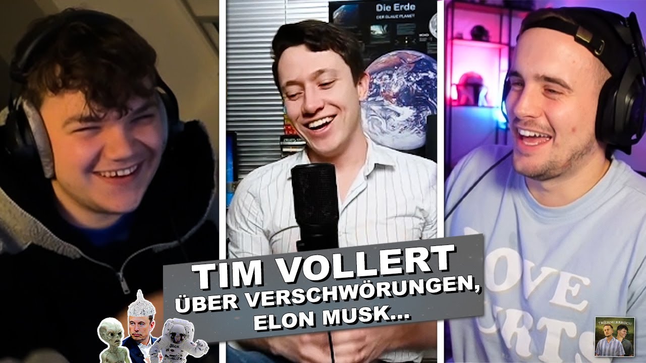 Tim Vollert: &uuml;ber Elon Musk, Aliens und die komischsten Verschw&ouml;rungstheorien l Tr&uuml;mmerbruch Podcast