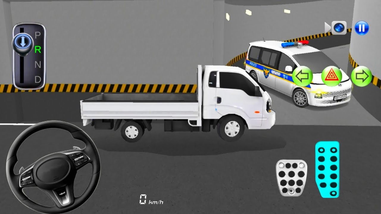 New Kia Pickup Stuck in Parking Garage - 3d Driving Class android game play || #gameplay​ #cargame