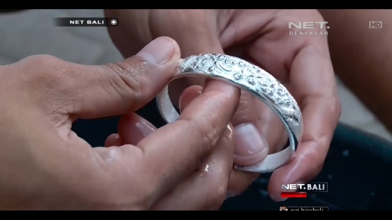 NET. BALI - UKIRAN PERAK TRADISIONAL