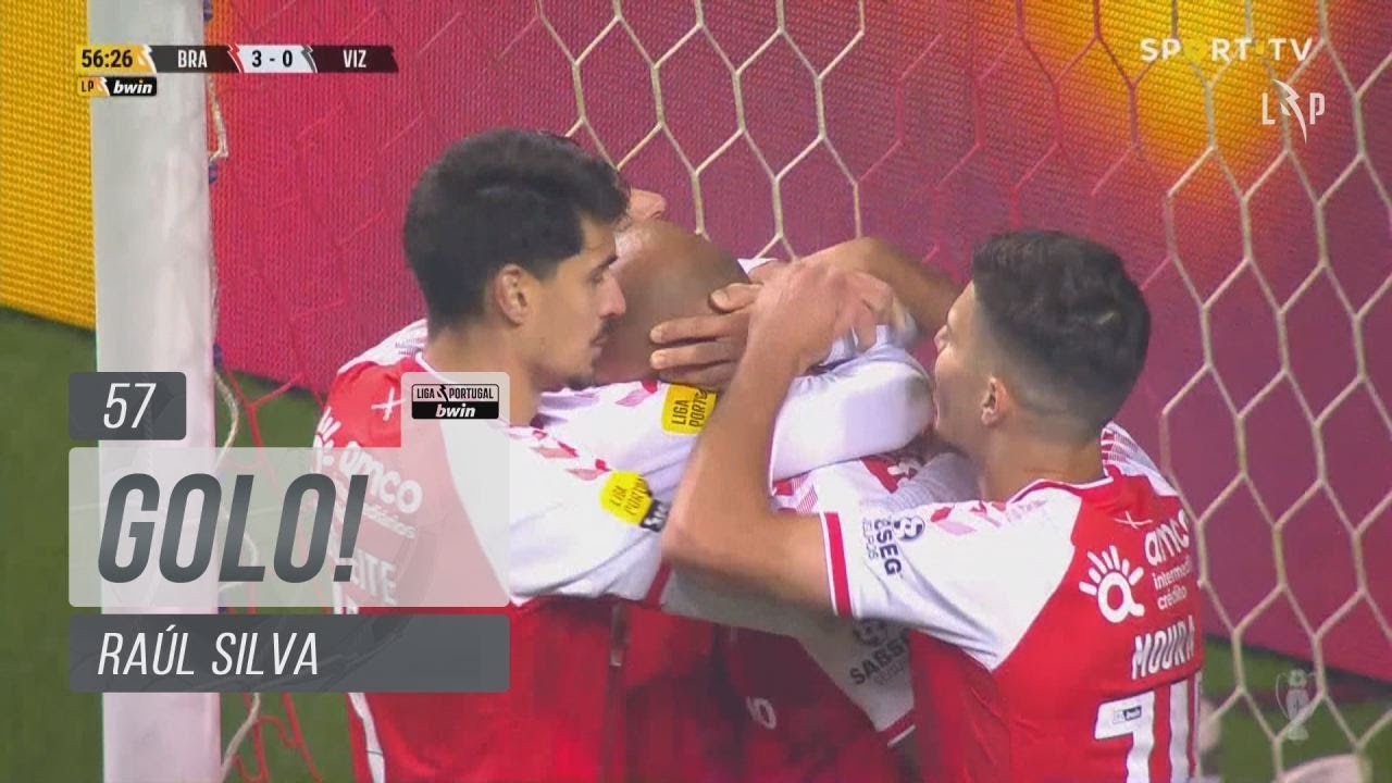 Goal | Golo Ra&uacute;l Silva: SC Braga (3)-0 FC Vizela (Liga 21/22 #12)