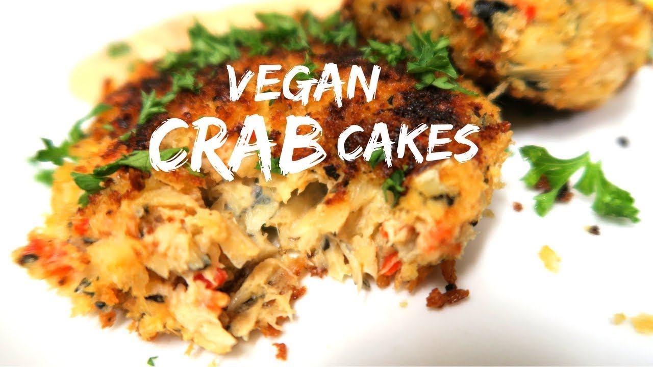VEGAN CRAB CAKES | with Remoulade Sauce 🍋