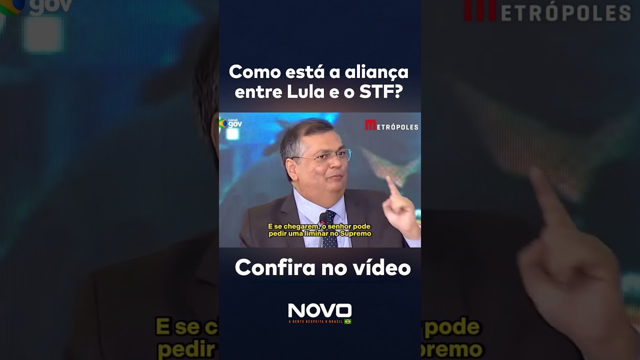 Dino escancara alian&ccedil;a de Lula com o STF