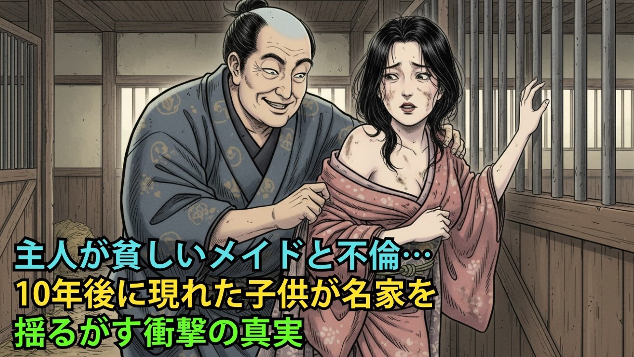 主人が貧しいメイドと不倫…10年後に現れた子供が名家を揺るがす衝撃の真実 | 野談 | 伝説 | 昔話 | 説話 | 民話