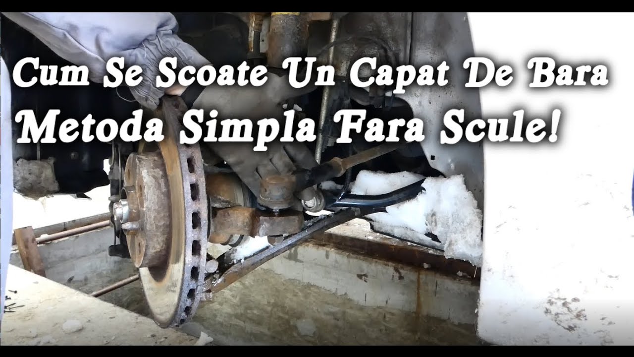 Cum se scoate afara un CAPAT DE BARA simplu Acasa fara Scule SPECIALE?!