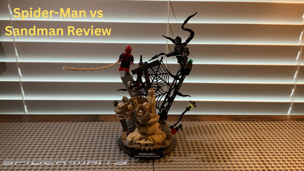 Lego Marvel Epic Battle: Spider-Man vs Sandman 76334 Set Review 