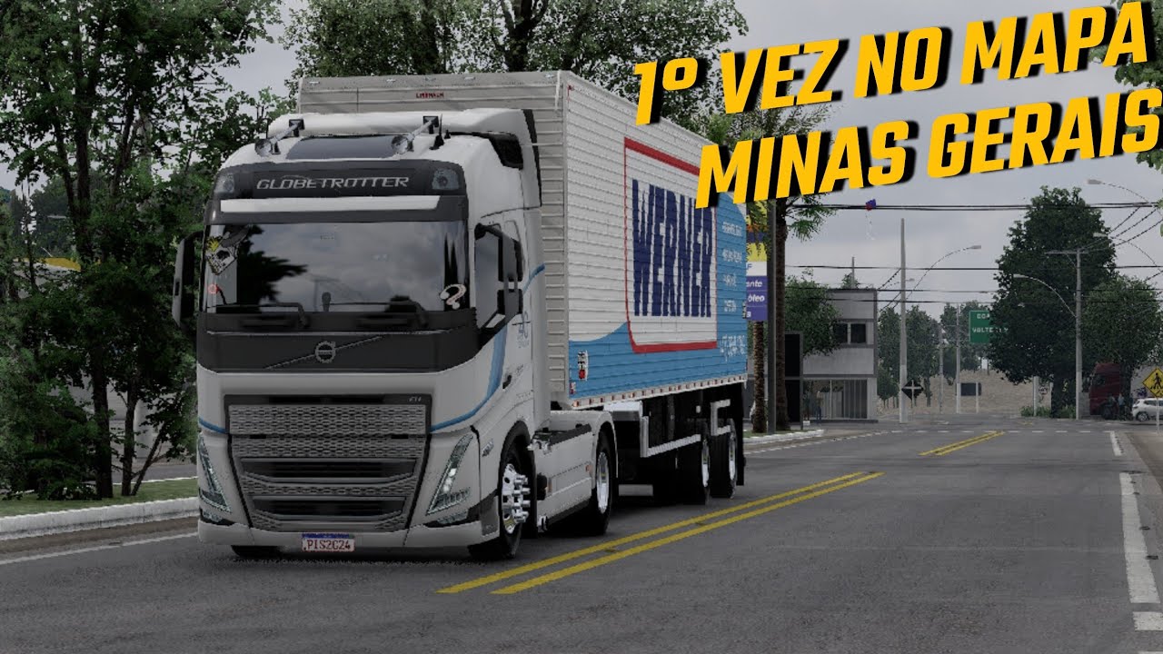 1° Vez jogando no mapa minas Ets2Mods 1.55