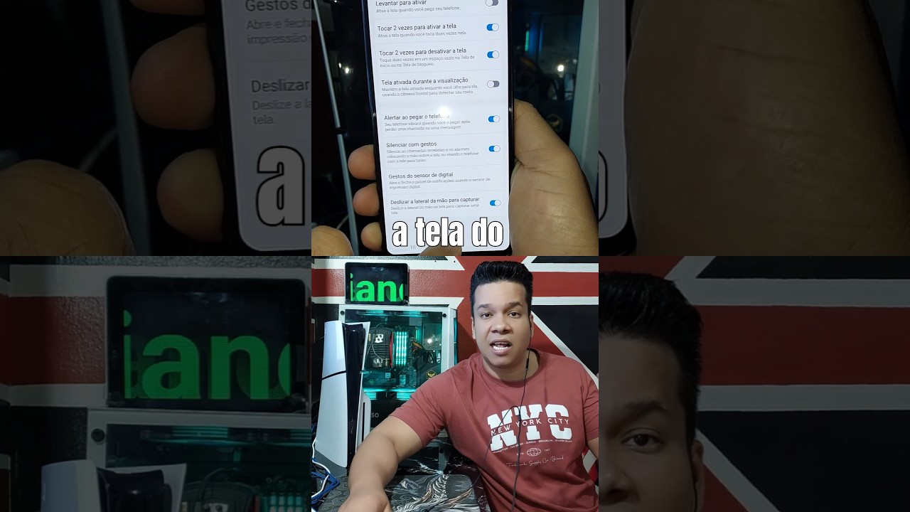 COMO LIGAR E DESLIGAR A TELA DO CELULAR SEM USAR O BOT&Atilde;O POWER