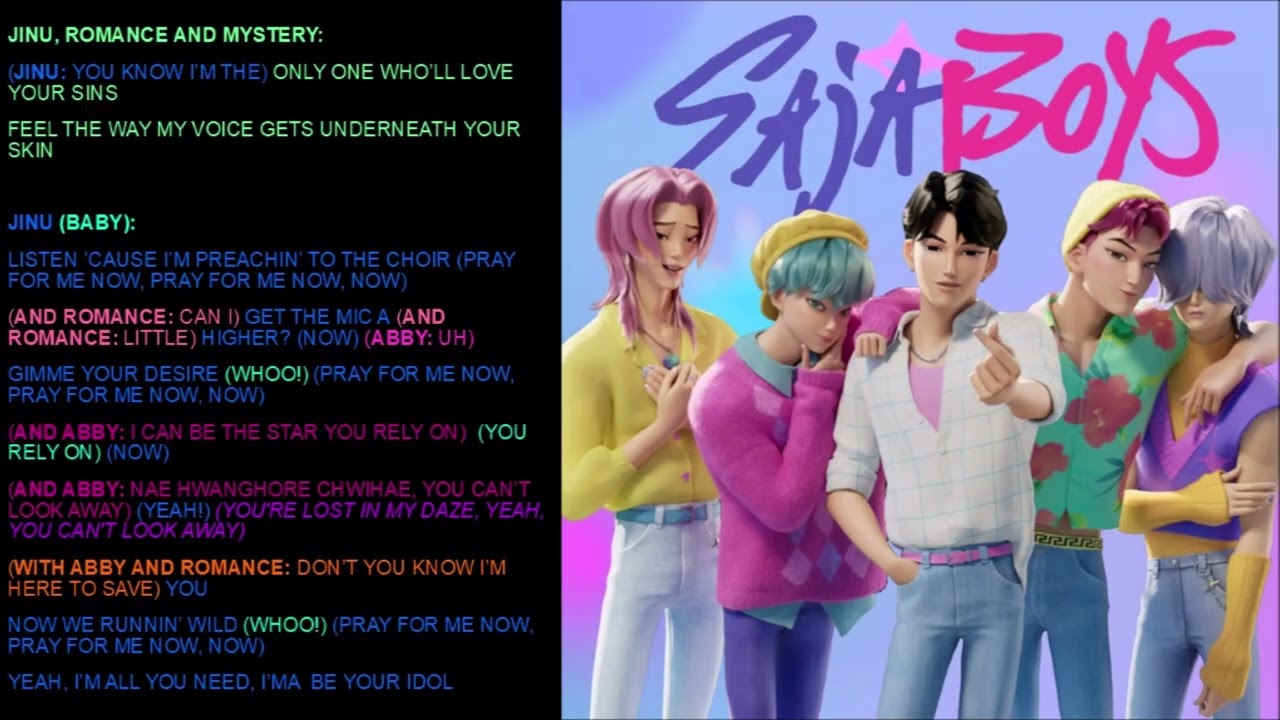 Your Idol KPop Demon Hunters Lyrics